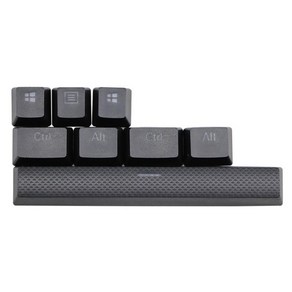 Logitech G710 + 기계식 게임 키보드 용 Cosai K65 K70 K95의 PBT 키 캡 체리 MX 용 백라이트 키 캡 (블랙), 한개옵션1