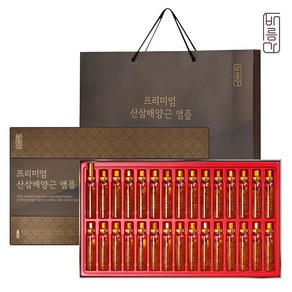 바름가 프리미엄 산삼배앵근 앰플 20ml x 30병, 30개