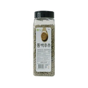 (주)이슬나라 통 백후추 450g