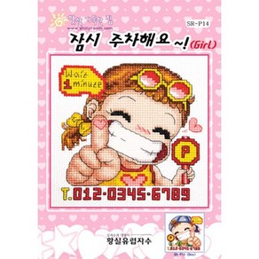 십자수센스 잠시주차해요(여)-(햇살-14) 주차도안 도안가격만, 1개