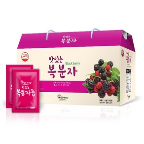 해담은베리 맛있는 복분자90, 80ml, 40팩