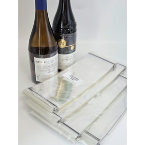 (1종 200매) 와인 라벨 보호필름(4종 중 선택) OPP 포장 필름, 중(부르고뉴)14x30(200매), 1개
