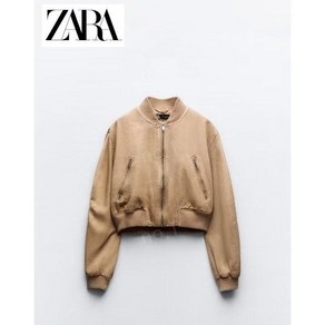 ZARA 자라 가을 워싱이펙트 항공점퍼