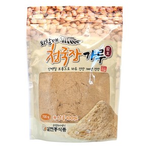 [(주)길전통식품] 국산콩 100% 외할매 청국장 가루 700g 스텐드 지퍼백