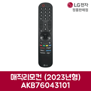 LG전자 엘지 정품 TV 매직리모컨 55UR931C0NA 제품 순정품, 기본선택, 1개