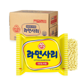 업소용 대용량 오뚜기 라면사리 사리면 48봉 BOX