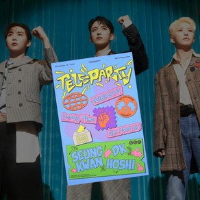 [홀로그램 슬리브 증정] 세븐틴 부석순 - 싱글 2집 앨범 TELEPARTY 일반반 NA Vesion