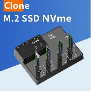 HDD 인클로저SSD 케이스 m2 ssd 외장 NVME/NGFF 인클로저 타입 C Hdd 도킹 스테이션 USB 클론 기능, 07 K3015P2-NVME