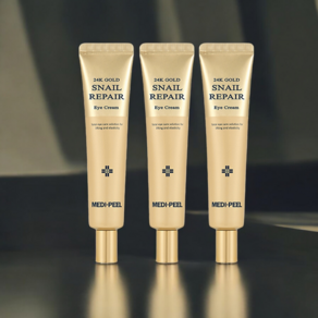 메디필 24k 골드 스네일 리페어 아이크림, 40ml, 3개