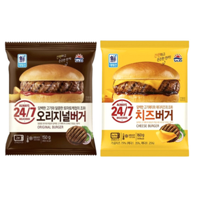 사조대림 오리지널버거 150g 치즈버거 160g 9개씩 (총 18), 18개