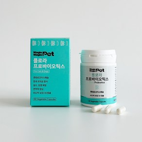 강아지 고양이 유산균 프로바이오틱스 플로라, 1개, 장건강/유산균, 30정