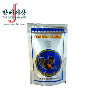 Ca phe con soc X100 Aabica50% Robusta50% (Xanh 100g), 분쇄, 100g, 2개