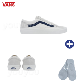 [YUYU] VANS 반스 Style 36 스타일 마쉬멜로우 드레스 블루 + 페이크삭스 1pcs