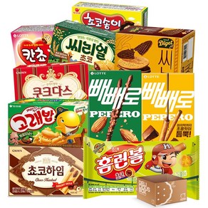 [냠냠상회] 맛있는 과자 10종세트