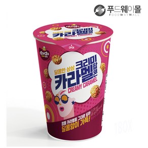 dada 다르다 크리미 카라멜 컵 팝콘 65g, 1개