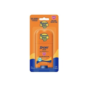 [Banana Boat] 바나나보트 울트라 스포트 리프 프렌들리 선크림 스틱 브로드 스펙트럼 SPF 50 42.5g, 1개