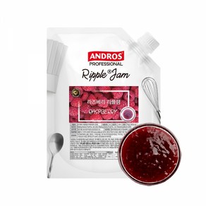 앤드로스 캡형 도이팩 라즈베리 리플잼 1kg, 1개