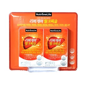 [유통기한 특가판매] 뉴트리원 리버케어 밀크씨슬 1000mg x 80 캡슐, 80정, 1개