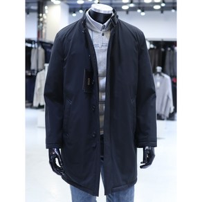 STCO F/W 겨울 블랙 화섬 덕 다운 패딩 코트 (기본핏) SCTUD04