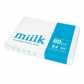 밀크(miilk) 80g, 500매, B4