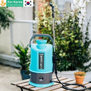전동 농약 분무기 전자식 자동 충전식 고압 무화기 전기 농업 정원 도구 후면 관개 L, 1개