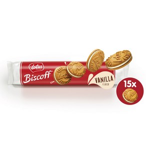 Louts Biscoff 로투스 샌드 2종세트(크림 바닐라) 150g 각4개씩 총8개, 1개