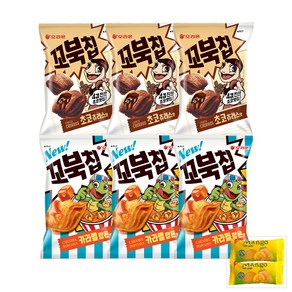 오리온 꼬북칩 초코츄러스 120g + 꼬북칩 카라멜팝콘 108g + 사은품증정, 3세트, 228g