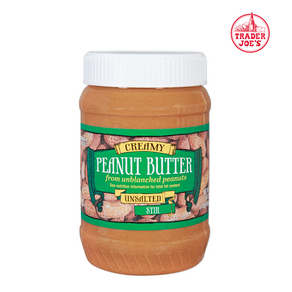 [Tade Joe's] 트레이더조 무가당 무첨가 땅콩버터 피넛버터 크리미 Ceamy Peanut Butte Unsalted, 1개, 453g