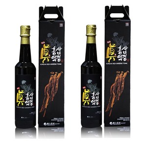 향토농산 명품 진 홍삼액정 선물세트 1+1홍삼진액 액기스, 2개, 750ml