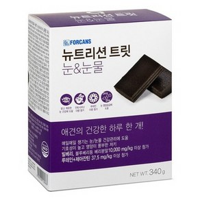 [파인펫] 강아지인기영양제 초특가행사!! 포켄스 뉴트리션 트릿 340g, 눈물개선/눈건강, 1개