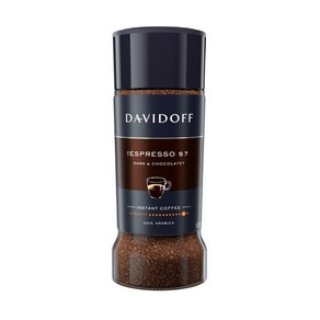 다비도프 에스프레소57 다크&초콜릿 원두커피믹스 100g DAVIDOFF ESPRESSO57 DARK&CHOCOLATEY 100% ARABICA COFFEE 100g