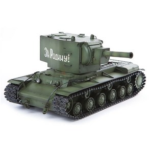 아카데미과학 1/35 2차대전 소비에트 KV-2 중전차 13506 탱크 모형 프라모델, 1개