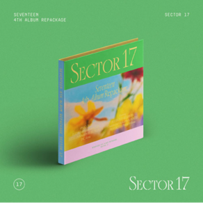 개봉앨범 포토카드 없음  세븐틴 (SEVENTEEN) - SECTOR 17 (COMPACT ve.) (정한 버젼)