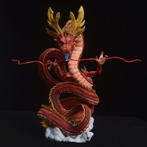 붉은색 신룡 피규어 궁극의 드래곤볼GT 30cm, 1개