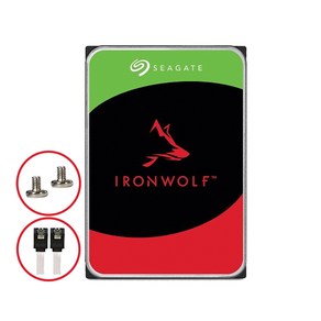 씨게이트 HDD 8TB IonWolf ST8000VN002 NAS 하드디스크 (5 400RPM/256MB/3년)