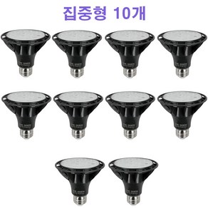 THE SSEN LED PAR30 15W 집중형 6500K / 4000K / 3000K 10개 묶음단위 판매, 주광색-6500K-환하게 밝은 흰빛