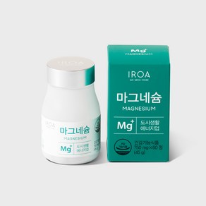 [이로아] 마그네슘 (750mg*60정), 1개, 60정