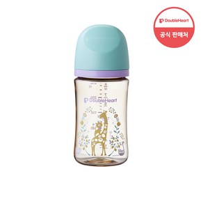 더블하트 모유실감 3세대 PPSU 블루밍가든 240ml (M젖꼭지포함), 3개