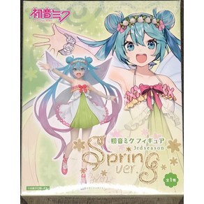 TAITO 하츠네 미쿠 피규어 3d season sping ve. 전1종 신작 일러스트, 1개