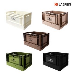 라그렌 플립BOX 폴딩박스, 에스프레소, 1개