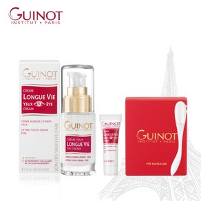 [기노] [GUINOT] 롱그비 pH 6.6 아이크림 15ml * 1 + 3ml * 1 + 마사지볼 * 1개, 상세 설명 참조, 상세 설명 참조