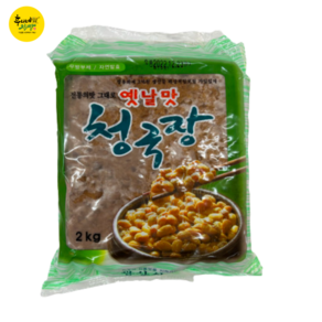 옛날맛 청국장2K(광산식품)/ 재래식 된장/메주/청국장(냉동식품), 2kg, 1개