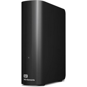 WD 20TB 엘리먼트 데스크톱 외장 하드 드라이브 USB 30 블랙, 20 TB