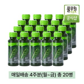 [풀무원녹즙] 매일배송 유기케일, 130ml, 20개