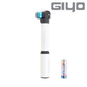 GIYO GM-11L 초미니 자전거펌프, GM-11-화이트, 1개