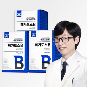 고려은단 메가도스B 비타민B군, 60정, 3개