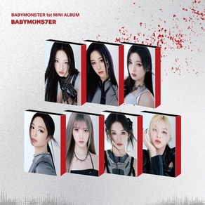 베이비몬스터 (BABYMONSTER) - 1st MINI ALBUM [BABYMONS7ER][YG TAG ALBUM VER.][RORA VER.] : *[종...