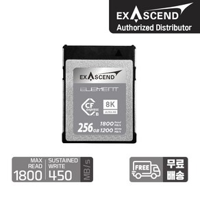 엑서센드 Element CFexpess Type B 256GB, 1개