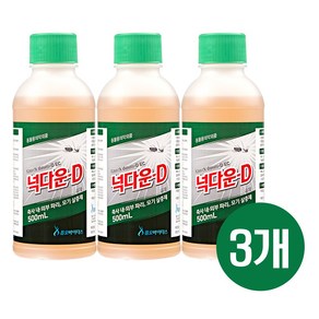 넉다운-D 500ml x 3개 파리모기 살충제 파리약 모기약 축사사용