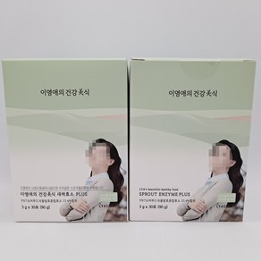 이영애의 건강미식 새싹효소 30포, 90g, 2개